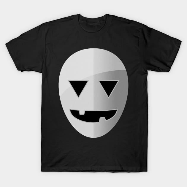 Halloween Hockey Mask (Unlit) T-Shirt by GloopTrekker